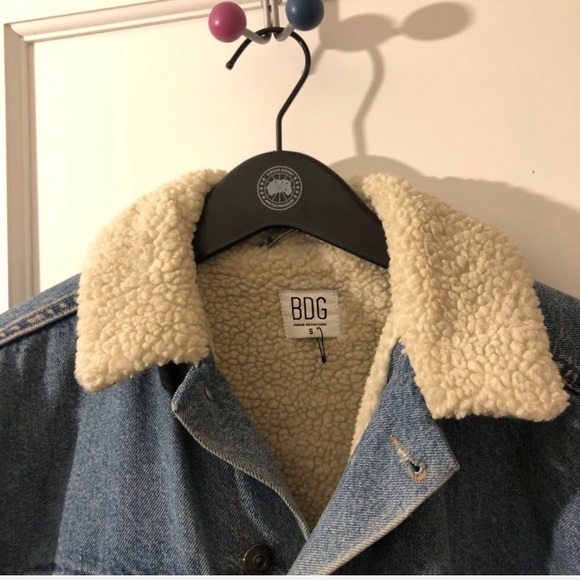 BGD shearling Jean jacket - Picture 2 of 2